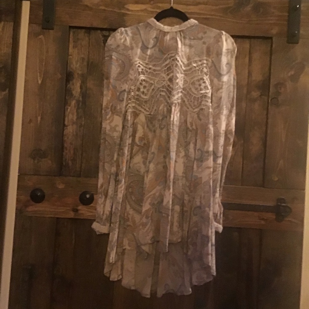 Free People Lace Paisley Dress